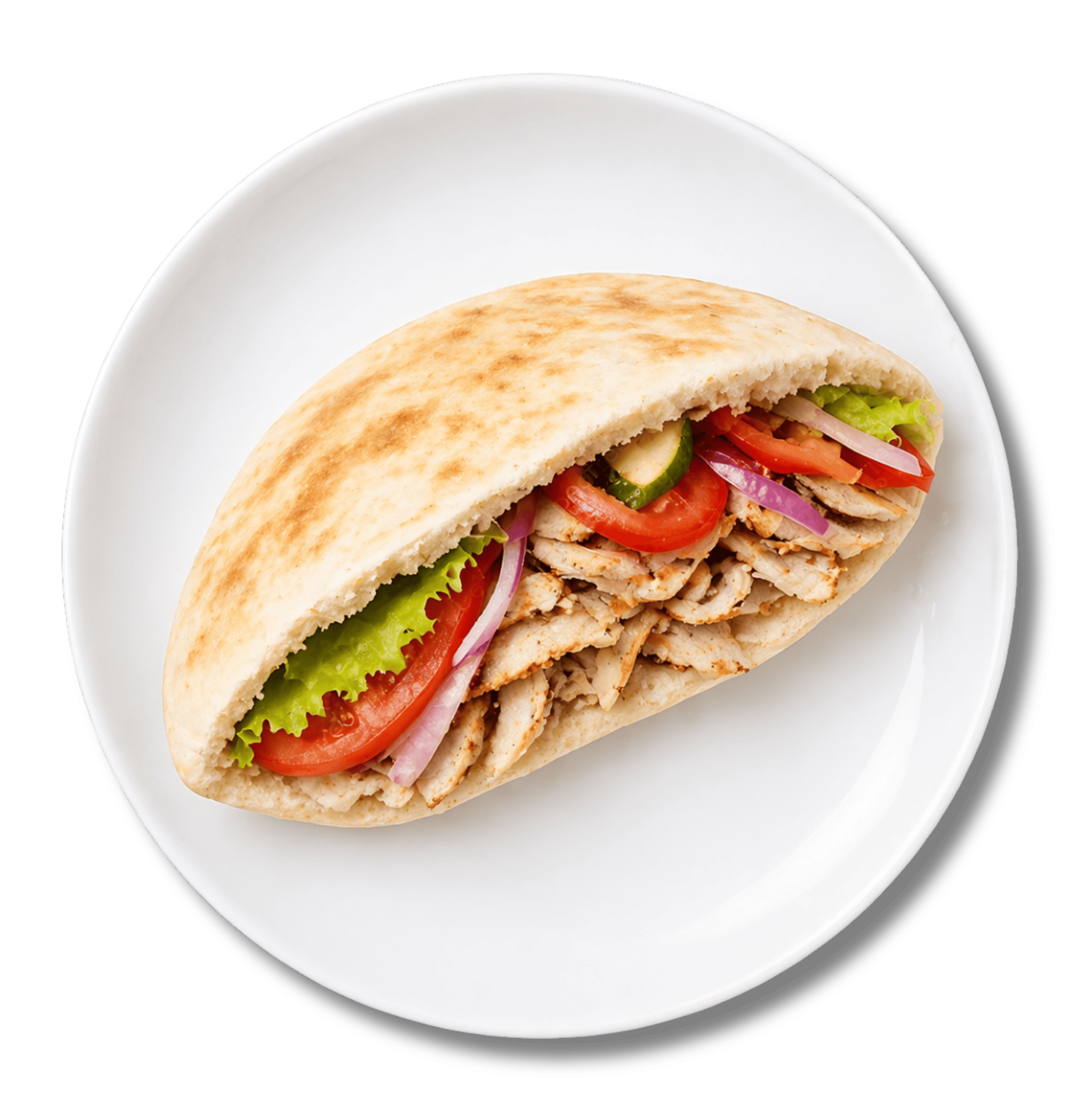 Döner frais en pain pita – Champion Pizza
